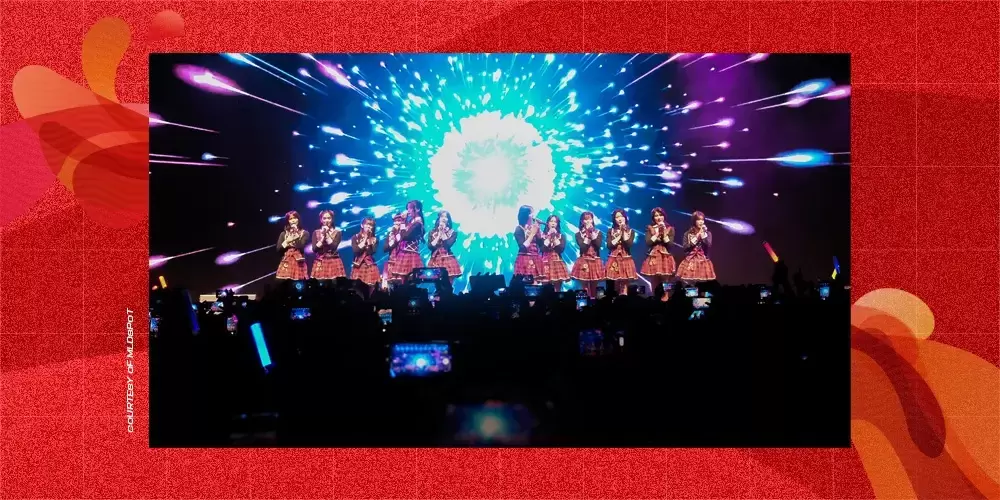 penampilan jkt48 di IMGS 2023